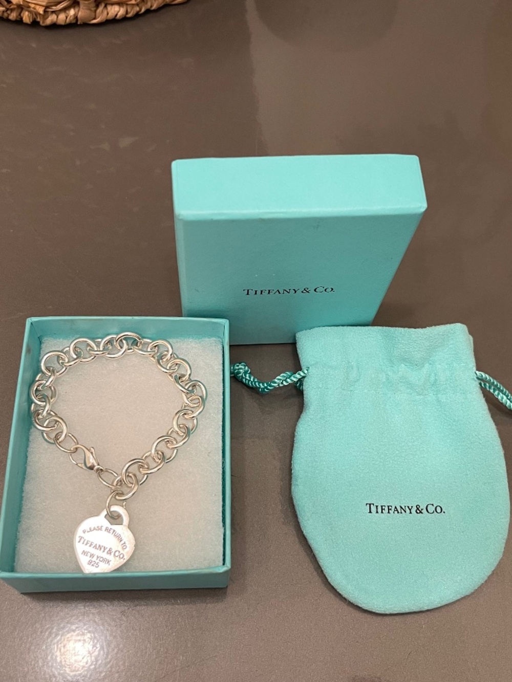 Tiffany & Co Return to Tiffany Heart Tag Charm Bracelet